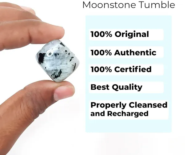Multiagate_Original_Rainbow_Moonstone_Crystal_Tumble_-_Natural_Energised_Decorative_Showpiece__-__4_cm_(Stone,_White)