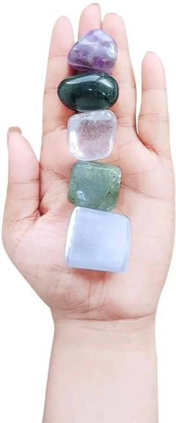 Multiagate_Headache_Crystal_Healing_Tumble_Stone_Set_for_Crystal_Healing_Decorative_Showpiece__-__4_cm_(Stone,_Multicolor)