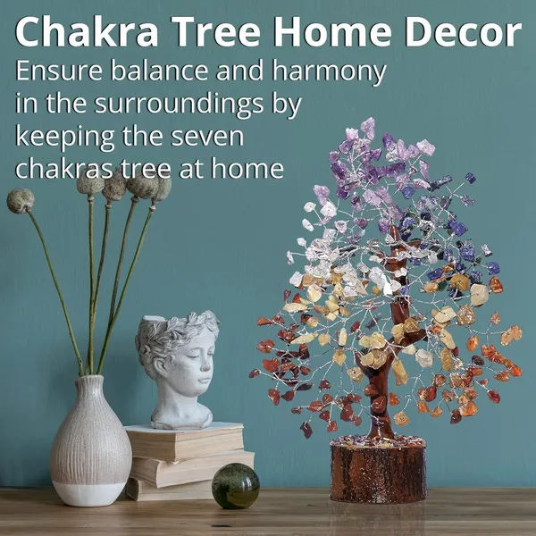 Multiagate_7_Chakra_Crystal_Tree_–_Garden_of_Life_Money_Tree_–_Real_Gemstones_Crystal_Decor_Decorative_Showpiece__-__25_cm_(Stone,_Multicolor)