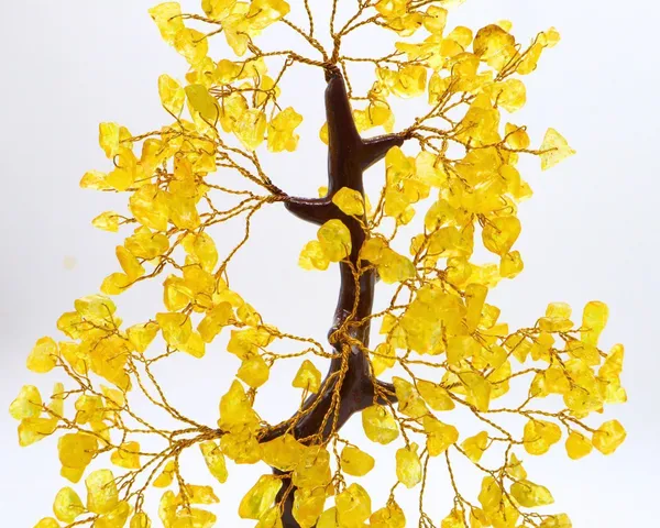 Multiagate_Citrine_Chakra_Crystal_Tree_Bonsai_Money_Tree_for_Good_Luck_Tree_Decorative_Showpiece__-__23_cm_(Stone,_Yellow)
