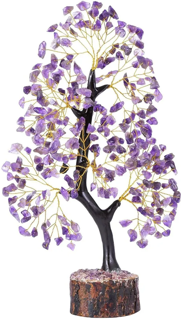Multiagate_Amethyst_Chakra_Crystal_Tree_Good_Luck_Showpiece_for_Home_Decor_Decorative_Showpiece__-__25_cm_(Stone,_Purple)