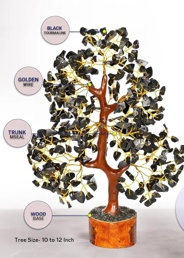 Multiagate_Black_Tourmaline_Crystals_Tree_-_Tourmaline_Gemstone_Feng_Shui_Tree_Decorative_Showpiece__-__25_cm_(Stone,_Black)