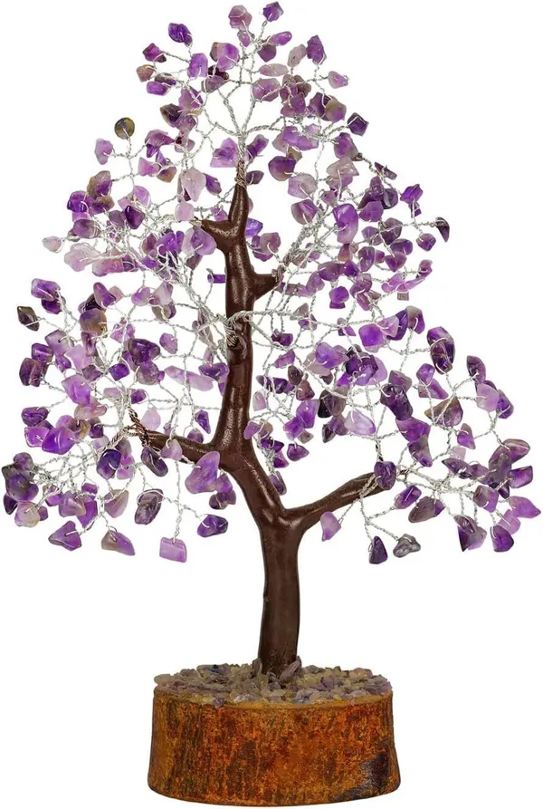 Multiagate_Amethyst_Crystal_Tree,_Crystal_Bonsai_Tree,_Amethyst_Tree,_Healing_Tree_Decorative_Showpiece__-__25_cm_(Stone,_Purple)