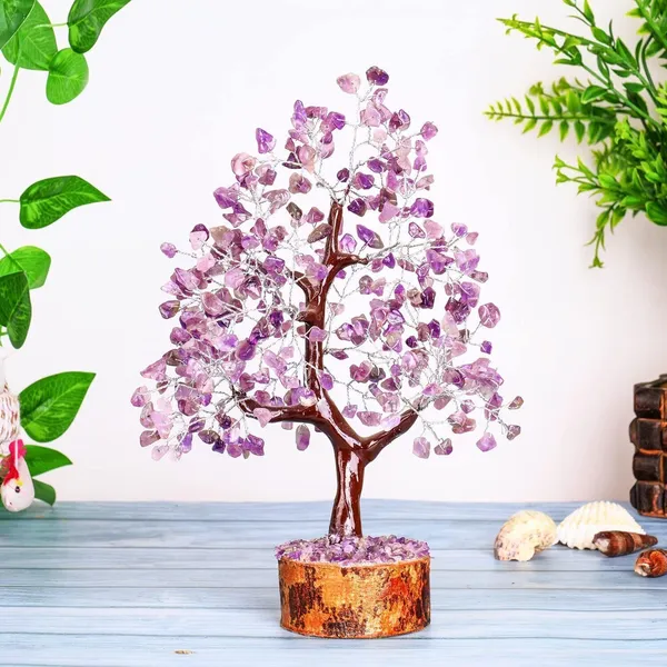 Multiagate_Amethyst_Crystal_Tree,_Crystal_Bonsai_Tree,_Amethyst_Tree,_Healing_Tree_Decorative_Showpiece__-__25_cm_(Stone,_Purple)