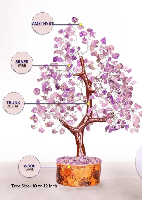Multiagate_Amethyst_Crystal_Tree,_Crystal_Bonsai_Tree,_Amethyst_Tree,_Healing_Tree_Decorative_Showpiece__-__25_cm_(Stone,_Purple)