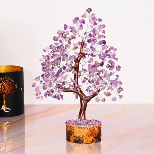 Multiagate_Amethyst_Crystal_Tree,_Crystal_Bonsai_Tree,_Amethyst_Tree,_Healing_Tree_Decorative_Showpiece__-__25_cm_(Stone,_Purple)