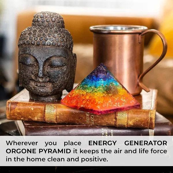 Multiagate_Seven_Chakra_Crystal_Tree_of_Life_Orgone_Pyramid_Decorative_Showpiece__-__28_cm_(Crystal,_Multicolor)