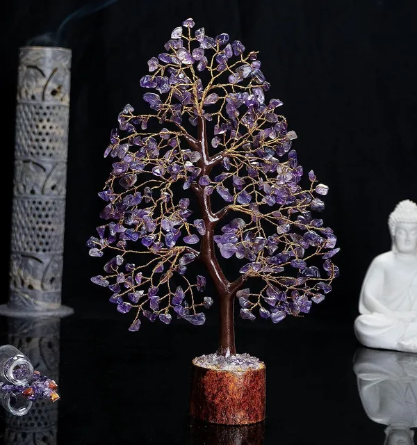 Multiagate_Decorative_Showpiece__-__25_cm_(Stone,_Purple)