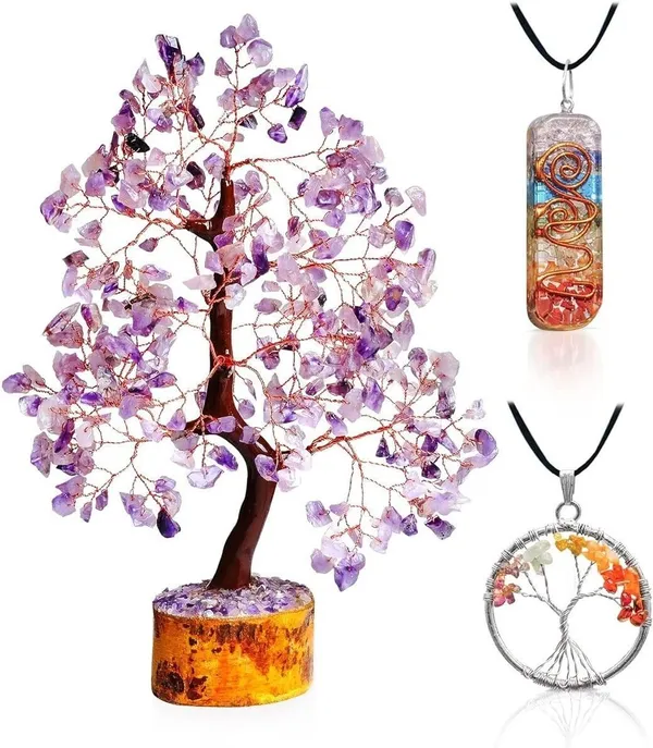 Multiagate_Amethyst_Crystal_Tree_Stones_and_Good_Luck_Gifts_-_Spiritual_Gifts_for_Women_Decorative_Showpiece__-__28_cm_(Crystal,_Blue,_Multicolor)