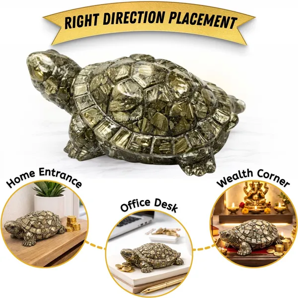 Multiagate_Pyrite_Tortoise_Original_Certified,_Pyrite_Turtle_for_Good_Luck_Decorative_Showpiece__-__6.5_cm_(Stone,_Gold)