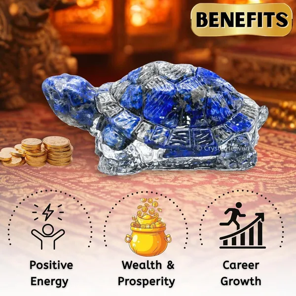 Agatesaura_Dhanyog_Handcrafted_Lapis_Lazuli_Tortoise_for_Wealth_and_Good_Fortune_Decorative_Showpiece__-__3_cm_(Stone,_Blue)