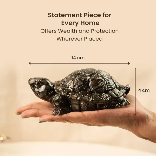 Agatesaura_Natural_Gemstone_Turtle_Showpiece_for_Home_Decor_Vastu_Feng_Shui_Statue_800g_Decorative_Showpiece__-__4_cm_(Stone,_Multicolor)
