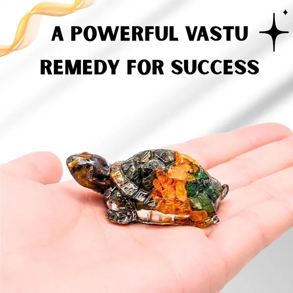 Agatesaura_Dhanyog_Gemstone_Orgone_Tortoise_for_Vastu,_Prosperity_&_Protection_Decorative_Showpiece__-__3_cm_(Stone,_Multicolor)