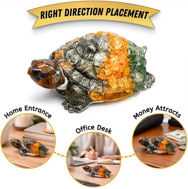 Agatesaura_Dhanyog_Gemstone_Orgone_Tortoise_for_Vastu,_Prosperity_&_Protection_Decorative_Showpiece__-__3_cm_(Stone,_Multicolor)