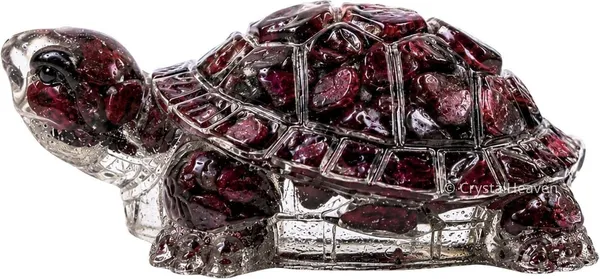 Agatesaura_Natural_Garnet_Tortoise_Figurine_for_Vastu,_Feng_Shui,_Home_Decor_&_Gift_Decorative_Showpiece__-__3_cm_(Stone,_Multicolor)