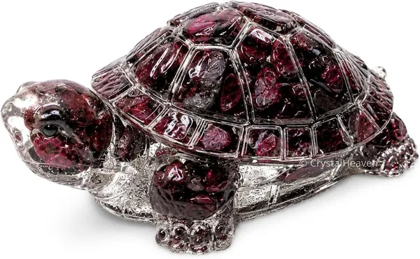 Agatesaura_Natural_Garnet_Tortoise_Figurine_for_Vastu,_Feng_Shui,_Home_Decor_&_Gift_Decorative_Showpiece__-__3_cm_(Stone,_Multicolor)