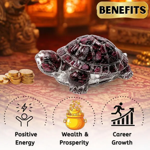 Agatesaura_Natural_Garnet_Tortoise_Figurine_for_Vastu,_Feng_Shui,_Home_Decor_&_Gift_Decorative_Showpiece__-__3_cm_(Stone,_Multicolor)