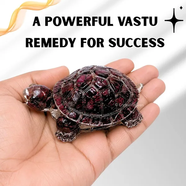 Agatesaura_Natural_Garnet_Tortoise_Figurine_for_Vastu,_Feng_Shui,_Home_Decor_&_Gift_Decorative_Showpiece__-__3_cm_(Stone,_Multicolor)