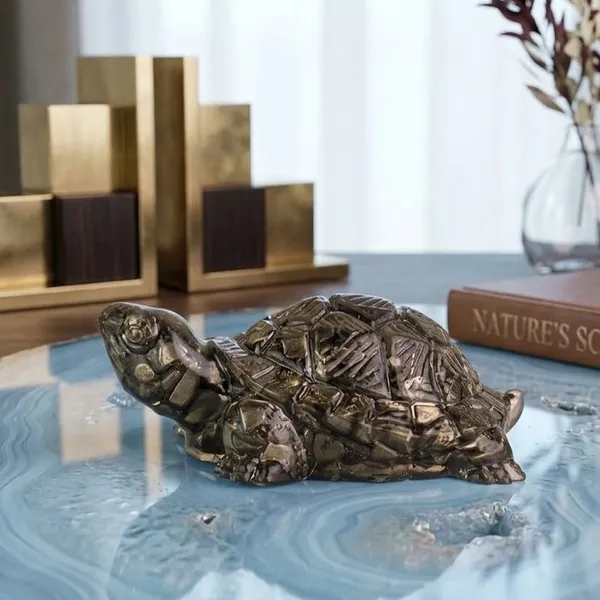 Agatesaura_Pyrite_Organ_Tortoise_Decorative_Showpiece__-__3_cm_(Crystal,_Gold)