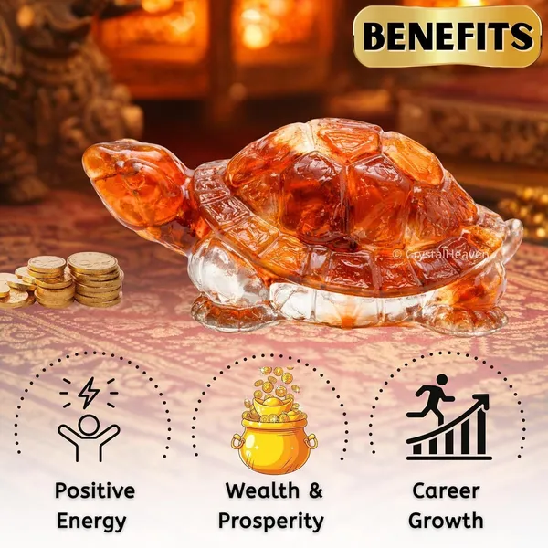 Agatesaura_Carnelian_Tortoise_Energy_Symbol_Turtle_for_GoodLuck_Gift_Decorative_Showpiece__-__3_cm_(Crystal,_Orange)