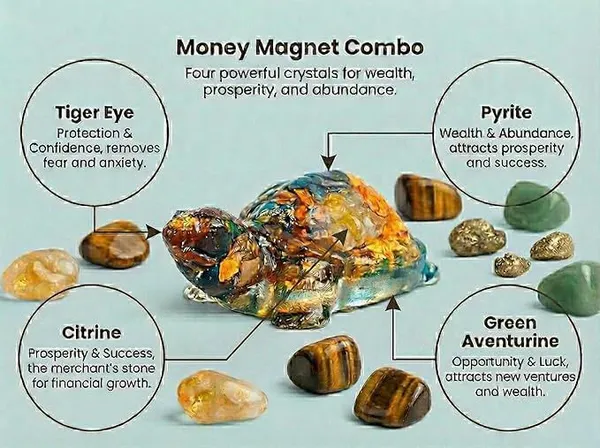 Agatesaura_Money_Magnet_Organ_01_Decorative_Showpiece__-__3_cm_(Crystal,_Multicolor)