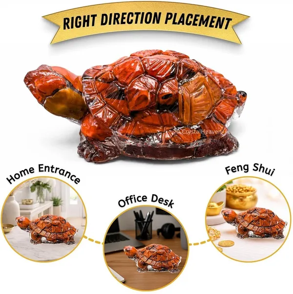 Agatesaura_Red_Jasper_Gemstone_Tortoise_for_Prosperity,_Stability_and_Home_Decoration_Decorative_Showpiece__-__3_cm_(Stone,_Multicolor)
