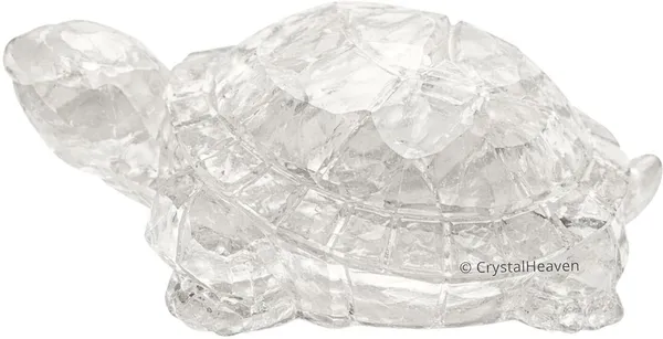 Agatesaura_Clear_Quartz_Tortoise_for_Positive_Energy,_Home_Décor_&_Office_Display_Decorative_Showpiece__-__3_cm_(Stone,_Clear)