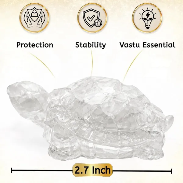 Agatesaura_Clear_Quartz_Tortoise_for_Positive_Energy,_Home_Décor_&_Office_Display_Decorative_Showpiece__-__3_cm_(Stone,_Clear)