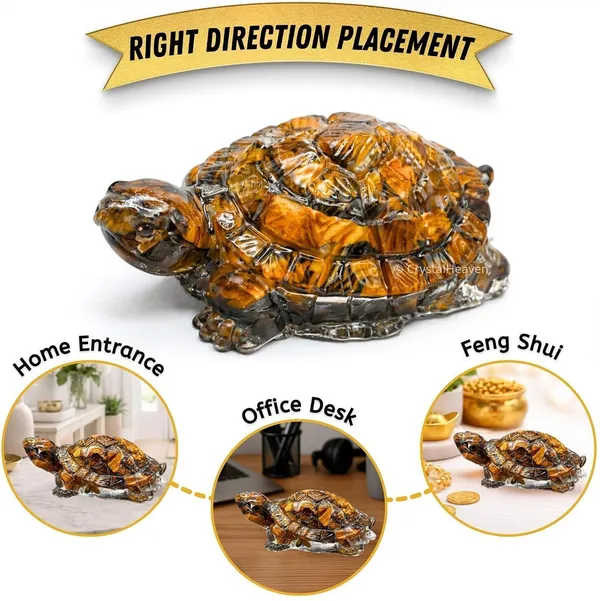 Agatesaura_Tiger_Eye_Tortoise_for_Prosperity,_Luck_and_Positive_Energy_Decor_Decorative_Showpiece__-__3_cm_(Stone,_Multicolor)
