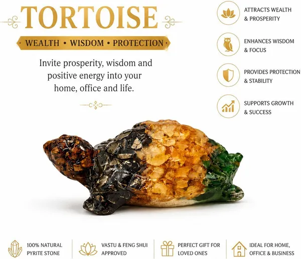 Agatesaura_Arunangshu_Spiritual_Money_Magnet_Tortoise_Decorative_Showpiece__-__3_cm_(Crystal,_Multicolor)
