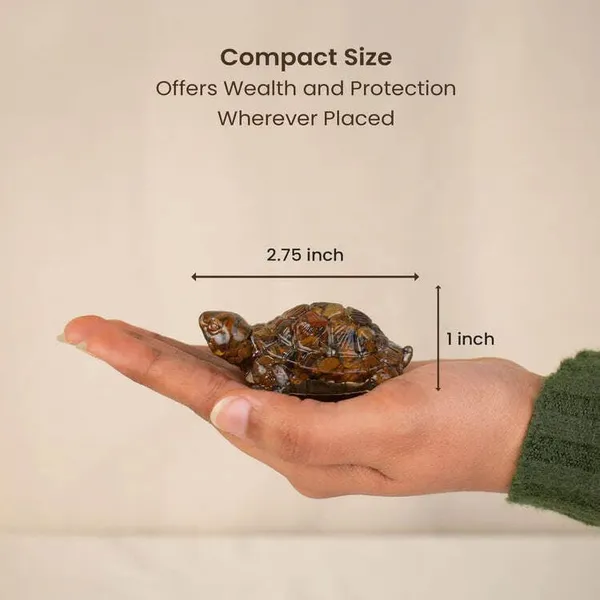 Agatesaura_Tiger_Eye_Crystal_Tortoise_for_Confidence_&_Protection_Decorative_Showpiece__-__2.74_cm_(Crystal,_Orange)