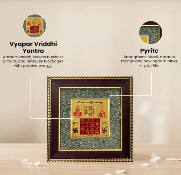 Agatesaura_Rudrakesha_Vyapar_Vriddhi_Yantra_with_Pyrite_Tortoise_Combo_for_Business_Growth_Decorative_Showpiece__-__7_cm_(Stone,_Multicolor)