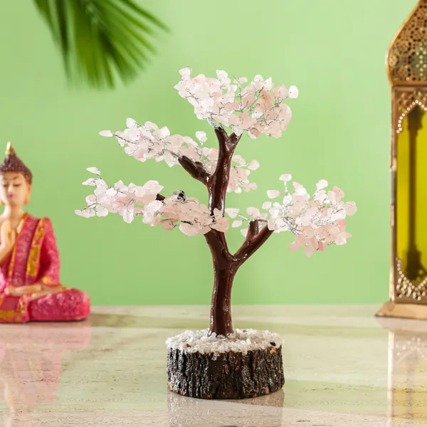 Multiagate_Rose_Quartz_Crystal_Tree_Decorative_Showpiece__-__28_cm_(Crystal,_Pink)