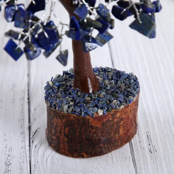 Multiagate_Lapis_Lazuli_Crystal_Tree_Decorative_Showpiece__-__20_cm_(Crystal,_Blue)