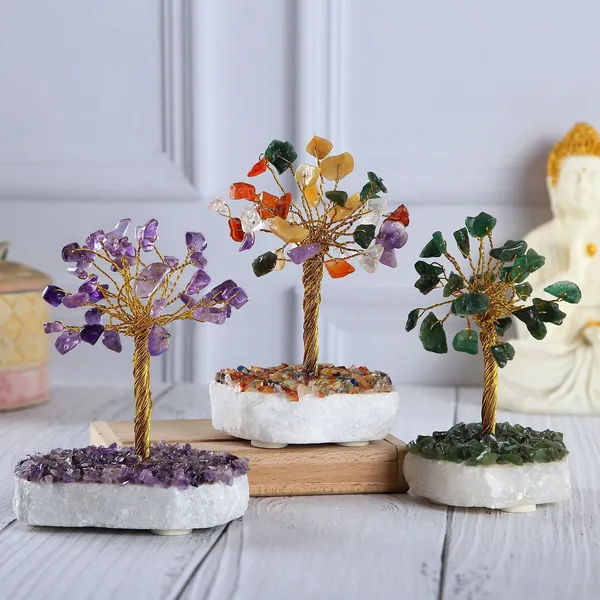 Multiagate_Amethyst,_7_Chakra,_Aventurine_Crystal_Tree_Decorative_Showpiece__-__10_cm_(Crystal,_Multicolor)