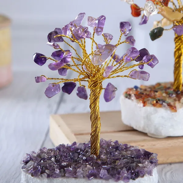 Multiagate_Amethyst,_7_Chakra,_Aventurine_Crystal_Tree_Decorative_Showpiece__-__10_cm_(Crystal,_Multicolor)