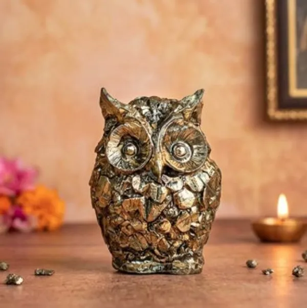 Multiagate_Pyrite_Owl_Statue_Success_Vastu_Showpiece_for_Home_Decor_Money_Attraction_Owl_Decorative_Showpiece__-__7_cm_(Crystal,_Black)