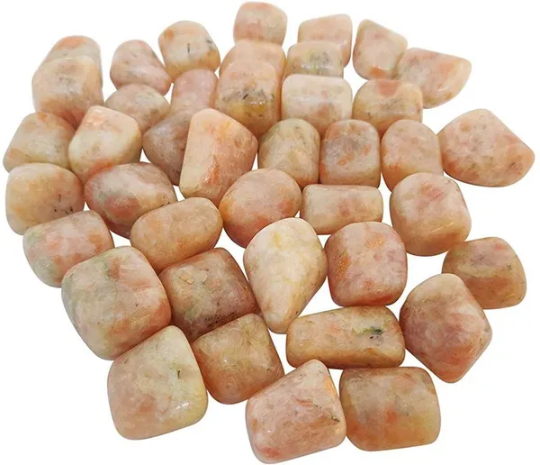 Agatesaura_LN01GSST50_Regular_Asymmetrical_Crystal_Stone_(Orange_50_g)