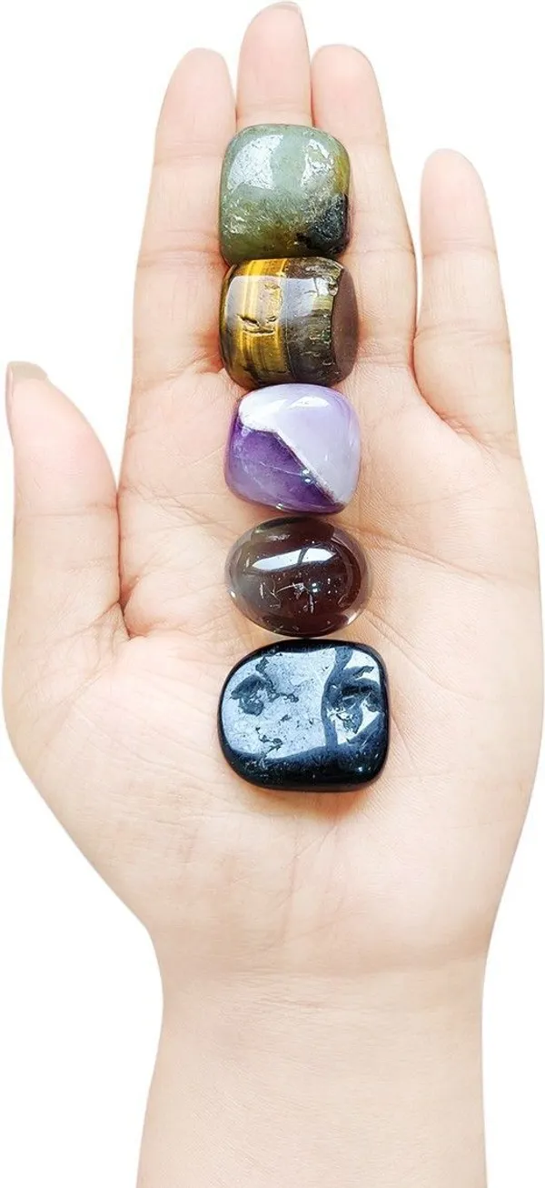 Agatesaura_LNWEAL1_Regular_Asymmetrical_Crystal_Stone_(Multicolor_5_Pieces)