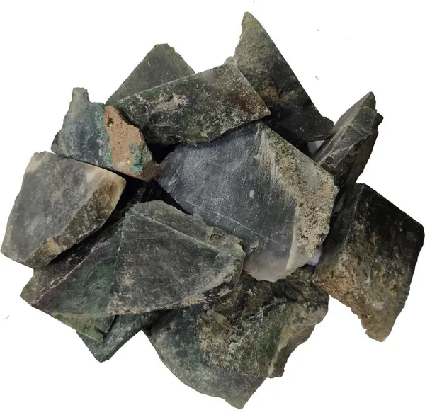 Agatesaura_LN03BSR250_Regular_Asymmetrical_Crystal_Stone_(Green_250_g)