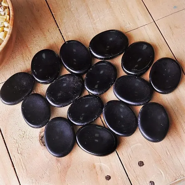 Agatesaura_Black_Tourmaline_Thumb_Worry_Stone_for_reiki_healing_crystals_Vastu_Meditation_Polished_Oval_Crystal_Stone_(White_1_Pieces)