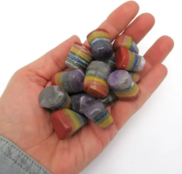 Agatesaura_LN01SCT100_Regular_Asymmetrical_Crystal_Stone_(Multicolor_100_g)