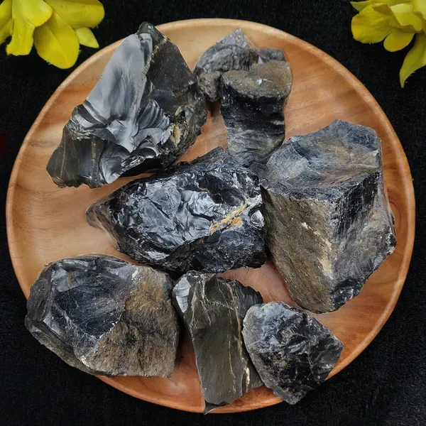 Agatesaura_Natural_Brown_Obsidian_Crystals_Raw_Rough_Stones_for_Reiki_Stones_Healing_Regular_Asymmetrical_Crystal_Stone_(Brown_1_kg)