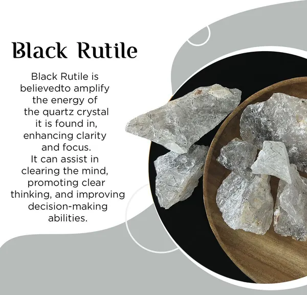Agatesaura_Natural_Black_Rutile_Crystals_Raw_Rough_Stones_for_Reiki_Stones_Healing_Regular_Asymmetrical_Crystal_Stone_(Black_500_g)
