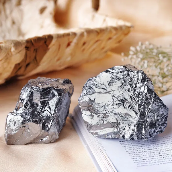 Agatesaura_Silvery_Shine_Raw_Elite_Noble_Shungite_Detoxification_Stones_for_Water_Filtering_Polished_Asymmetrical_Crystal_Stone_(Silver_100_g)