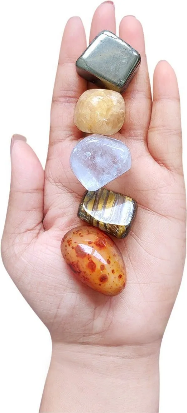 Agatesaura_LZZCUZOD5_Regular_Asymmetrical_Crystal_Stone_(Multicolor_5_Pieces)