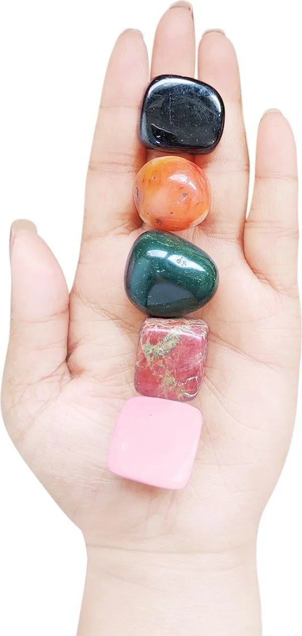 Agatesaura_LNWEAL2_Regular_Asymmetrical_Crystal_Stone_(Multicolor_5_Pieces)