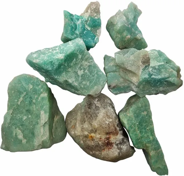 Agatesaura_Natural_Amazonite_Crystals_Raw_Rough_Stones_for_Reiki_Stones_Healing_Regular_Asymmetrical_Crystal_Stone_(Green_500_g)