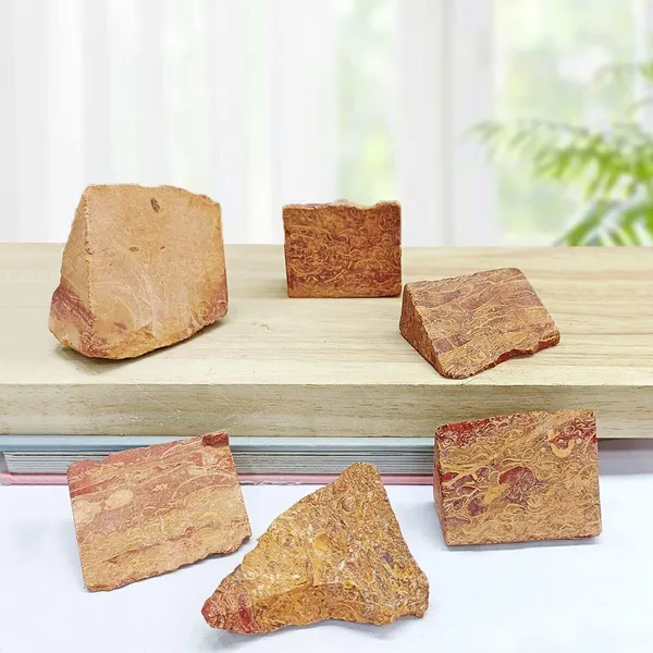 Agatesaura_Natural_Mariam_Jasper_Rough_Raw_Stone_200_Grams_Regular_Asymmetrical_Crystal_Stone_(Brown_200_g)