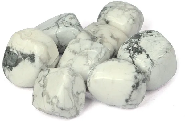 Multiagate_Natural_Howlite_Tumble_Stone._Charged_Polished_Asymmetrical_Crystal_Stone_(White_100_g)
